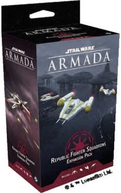 Fantasy Flight Games Star Wars Armada Republic Fighter Squadrons Expansion Pack