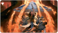 Ultra Pro Commander Masters Fierce Guardianship Blue Standard Gaming Playmat For Magic: The Gathering