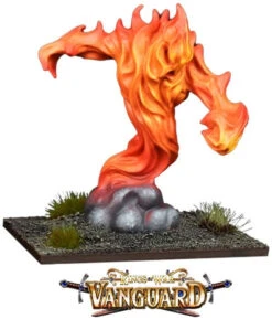 Kings Of War Vanguard: Forces Of Nature Support Pack: Fire Elemental