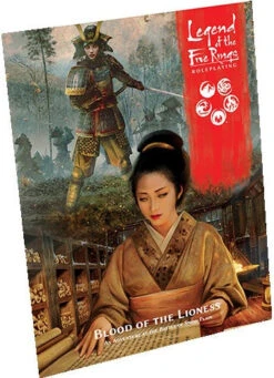 Fantasy Flight Games Legend Of Five Rings RPG Blood Of The Lioness Adventure Book