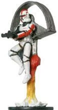 Star Wars Miniatures: 02 Aerial Clone Trooper Captain