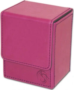 BCW Deck Case Box LX Pink (Holds 80 Cards)
