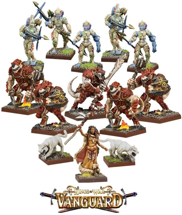 Kings Of War Vanguard: Forces Of Nature Warband Set