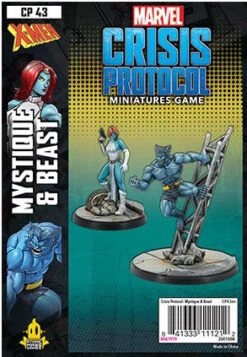 Atomic Mass Games Marvel Crisis Protocol Beast And Mystique