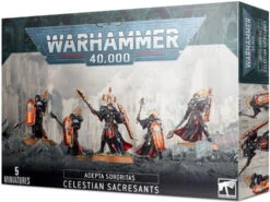 Games Workshop Warhammer 40K Adepta Sororitas: Adepta Sororitas Celestian Sacresants
