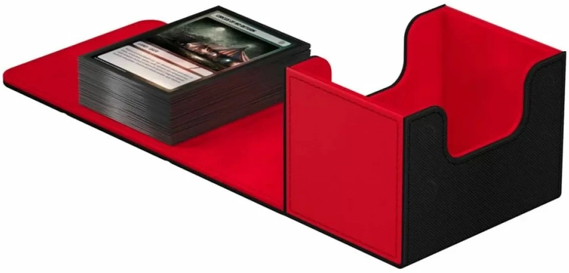 Ultimate Guard Synergy Sidewinder 100+ Black/Red Deck Box - Image 2
