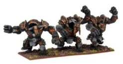 Kings Of War - Abyssal Dwarf Lesser Obsidian Golems