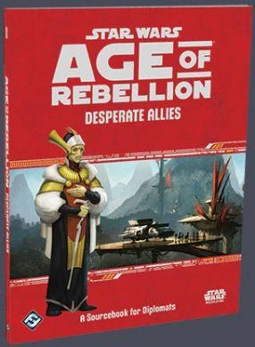 Fantasy Flight Games Star Wars: Age Of Rebellion Desperate Allies: A Sourcebook For Diplomats