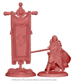 CMON A Song Of Ice And Fire Lannister Deluxe Activation Banners