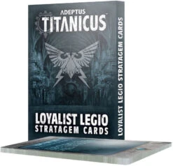 Games Workshop Adeptus Titanicus Loyalist Legio Stratagem Cards