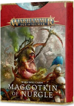 Games Workshop Warhammer Warscroll Cards Maggotkin Of Nurgle
