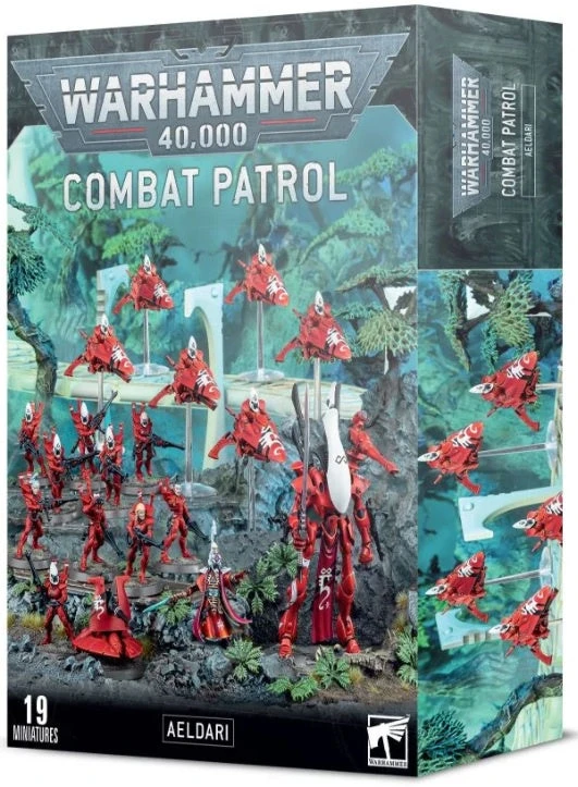 Games Workshop Warhammer 40K Aeldari Combat Patrol Aeldari