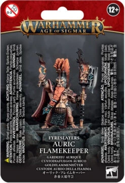 Games Workshop Warhammer Age Of Sigmar Fyreslayers Auric Flamekeeper