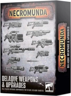 Games Workshop Necromunda Delaque Weapons & Upgrades