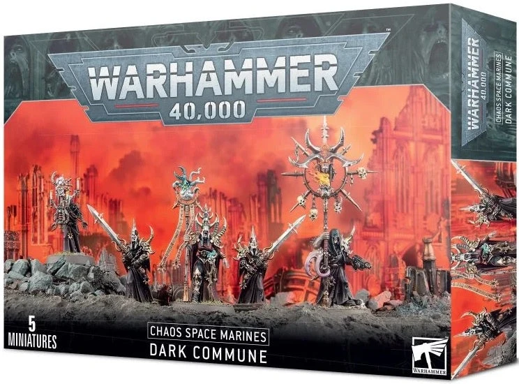 Games Workshop Warhammer 40K Chaos Marines Dark Commune 43-87