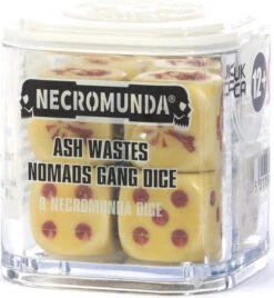 Games Workshop Necromunda Ash Waste Nomads Gang Dice Set