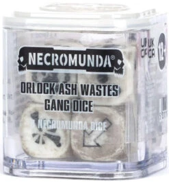 Games Workshop Necromunda Orlock Ash Wastes Gang Dice Set