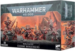 Games Workshop Warhammer 40K World Eaters Khorne Berzerkers 43-10