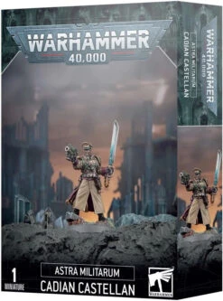 Games Workshop Warhammer 40K Astra Militarum Cadian Castellan 47-34