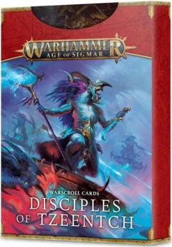 Games Workshop Warhammer Age Of Sigmar Warscroll Cards Disciples Of Tzeentch