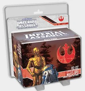 Fantasy Flight Games Star Wars: Imperial Assault R2-D2 And C-3PO Ally Pack