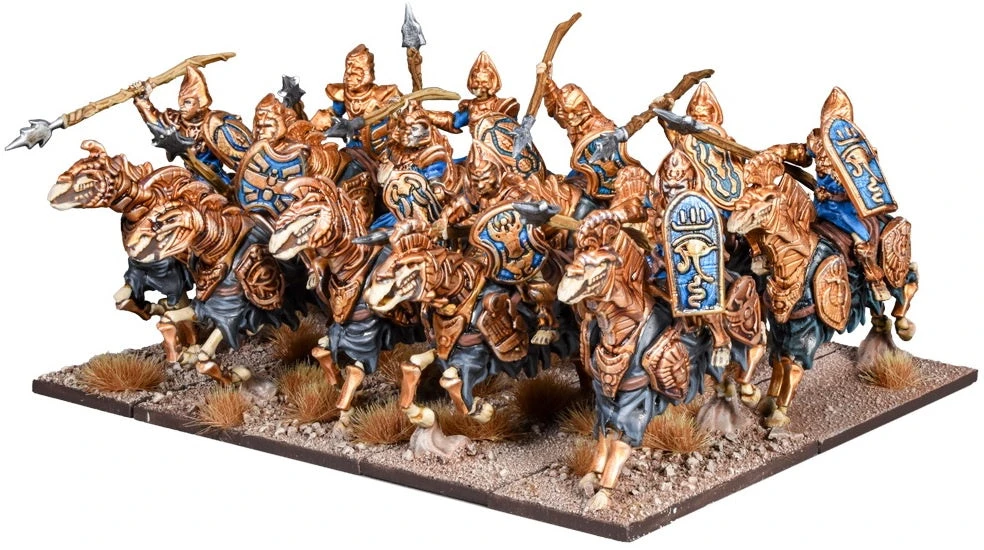 Kings Of War Empire Of Dust Revenant Cavalry Regiment