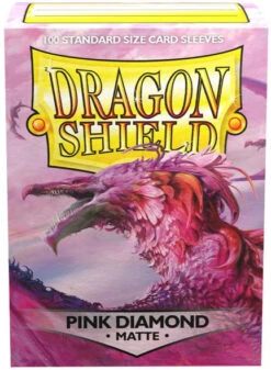 Dragon Shield Matte 100 Pink Diamond