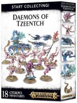 Games Workshop Warhammer 40K Chaos Daemons: Start Collecting! Daemons Of Tzeentch 70-84