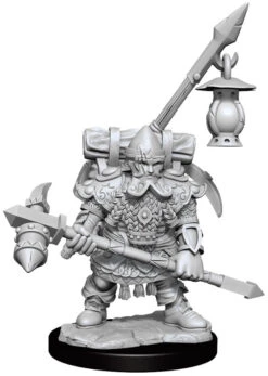 D&D Frameworks Dwarf Fighter Male