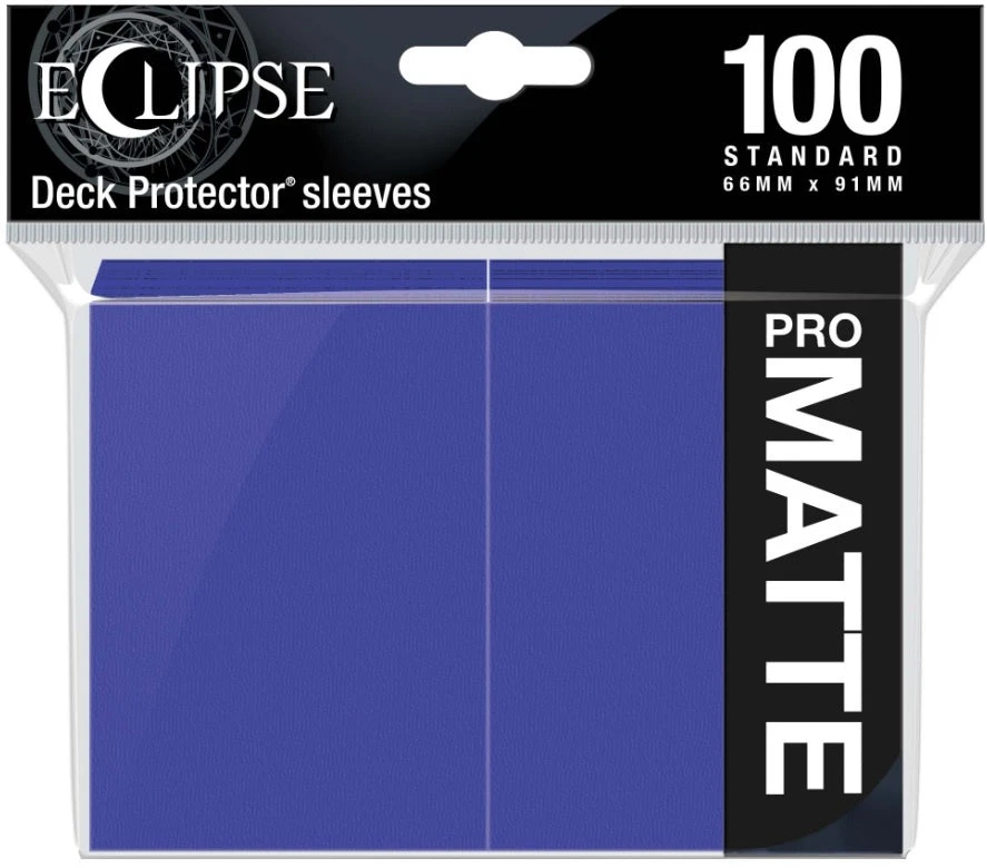 Ultra Pro Eclipse Matte Standard Sleeves Royal Purple