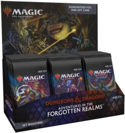 Magic The Gathering D&D Dungeons & Dragons Adventures In The Forgotten Realms Set Booster Box