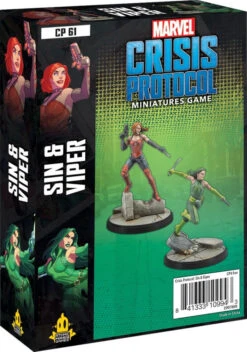 Atomic Mass Games Marvel Crisis Protocol Sin And Viper