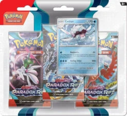 POKEMON Pokémon TCG Scarlet & Violet 4 Paradox Rift Three Booster Blister Cetitan