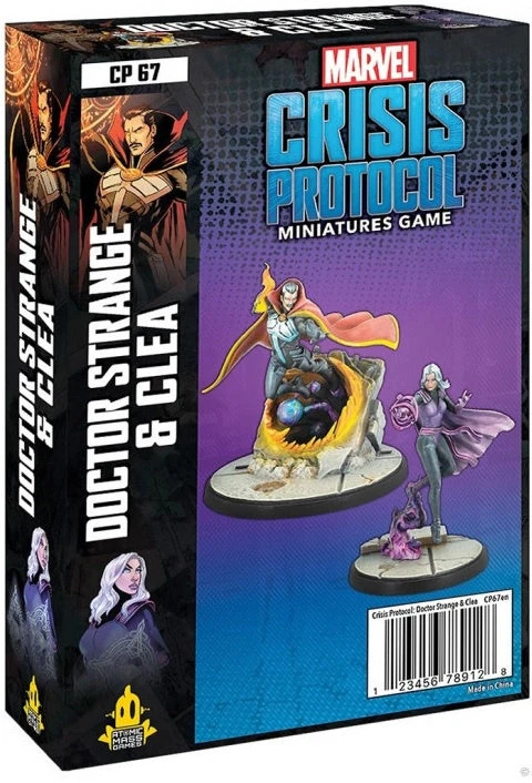 Atomic Mass Games Marvel Crisis Protocol Doctor Strange And Clea