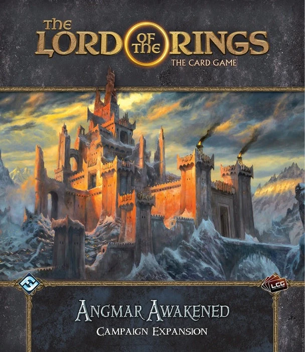 Fantasy Flight Games Lord Of The Rings LCG Angmar Awakened Campaign Expansion