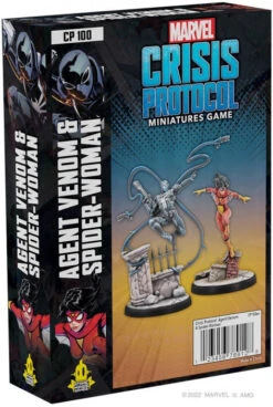 Atomic Mass Games Marvel Crisis Protocol Agent Venom & Spider-Woman