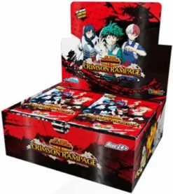 My Hero Academia CCG Booster Box Wave 2 Crimson Rampage