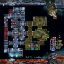 Fantasy Flight Games Star Wars Imperial Assault Skirmish Map Endor Defense Station