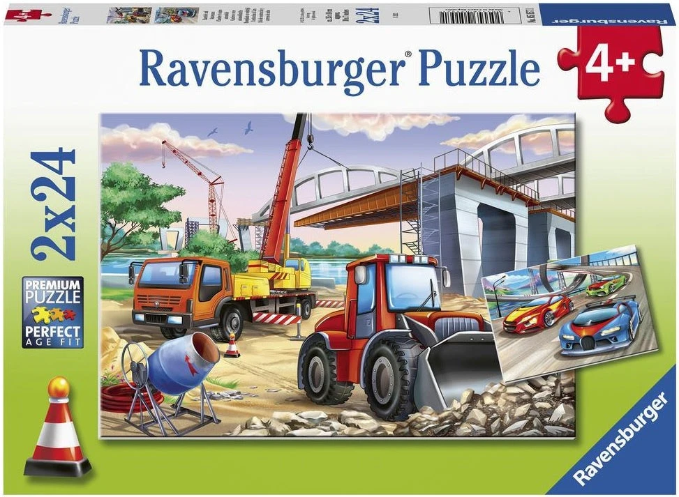 Ravensburger Construction Fun Puzzle 24pc