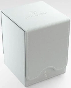 Gamegenic Squire Holds 100 Sleeves Convertible Deck Box White