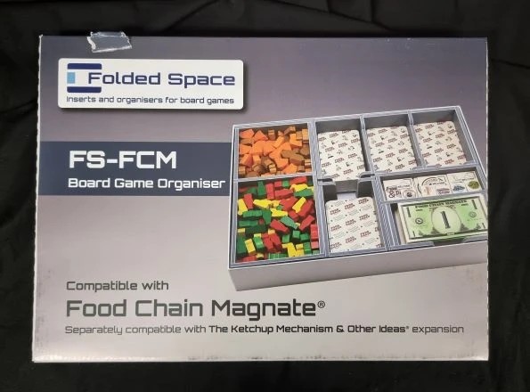Folded Space Game Inserts Food Chain Magnate - Damaged Box