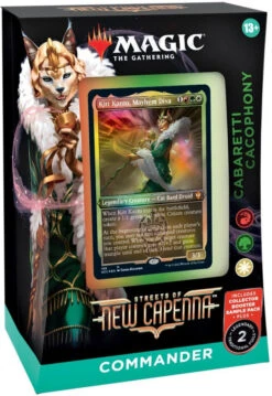 Magic The Gathering Streets Of New Capenna Commander Deck Cabaretti Cacophony