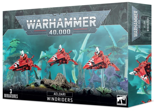 Games Workshop Warhammer 40K Eldar: Eldar Windriders 46-06