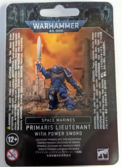 Games Workshop Warhammer 40K Space Marines: Primaris Lieutenant With Power Sword 48-84
