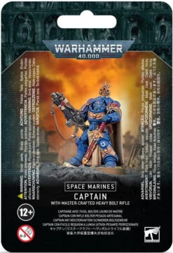 Games Workshop Warhammer 40K Space Marines Captain With Master-crafted Heavy Bolt Rifle