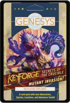Fantasy Flight Games Keyforge Genesys Secrets Of The Crucible Mutant Invasion