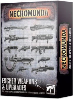 Games Workshop Necromunda Escher Weapons & Upgrades