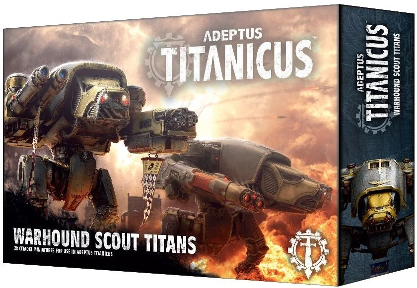 Games Workshop Adeptus Titanicus: Warhound Scout Titans
