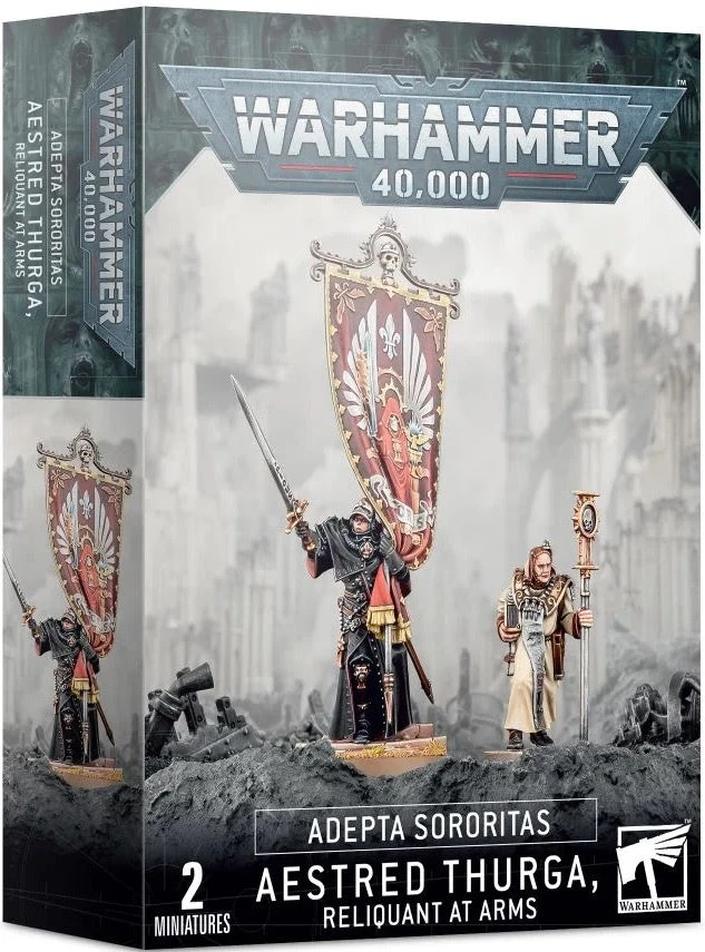 Games Workshop Warhammer 40K Adepta Sororitas: Aestred Thurga, Reliquant At Arms