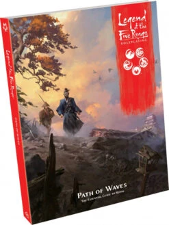 Fantasy Flight Games Legend Of Five Rings RPG Path Of Waves Sourcebook
